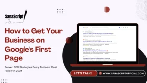 How to Get Your Business on Google’s First Page — A Simple Guide